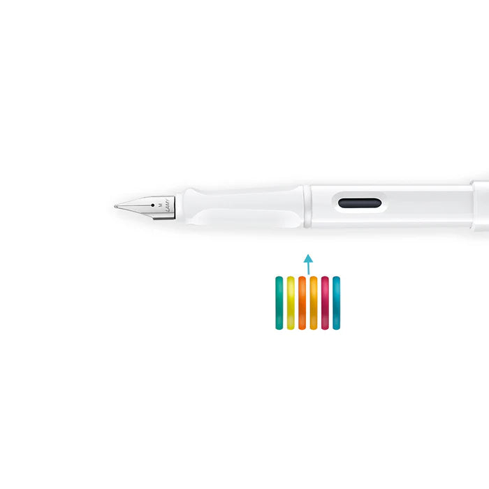Lamy Safari Multi Special Edition Fountain Pen - White