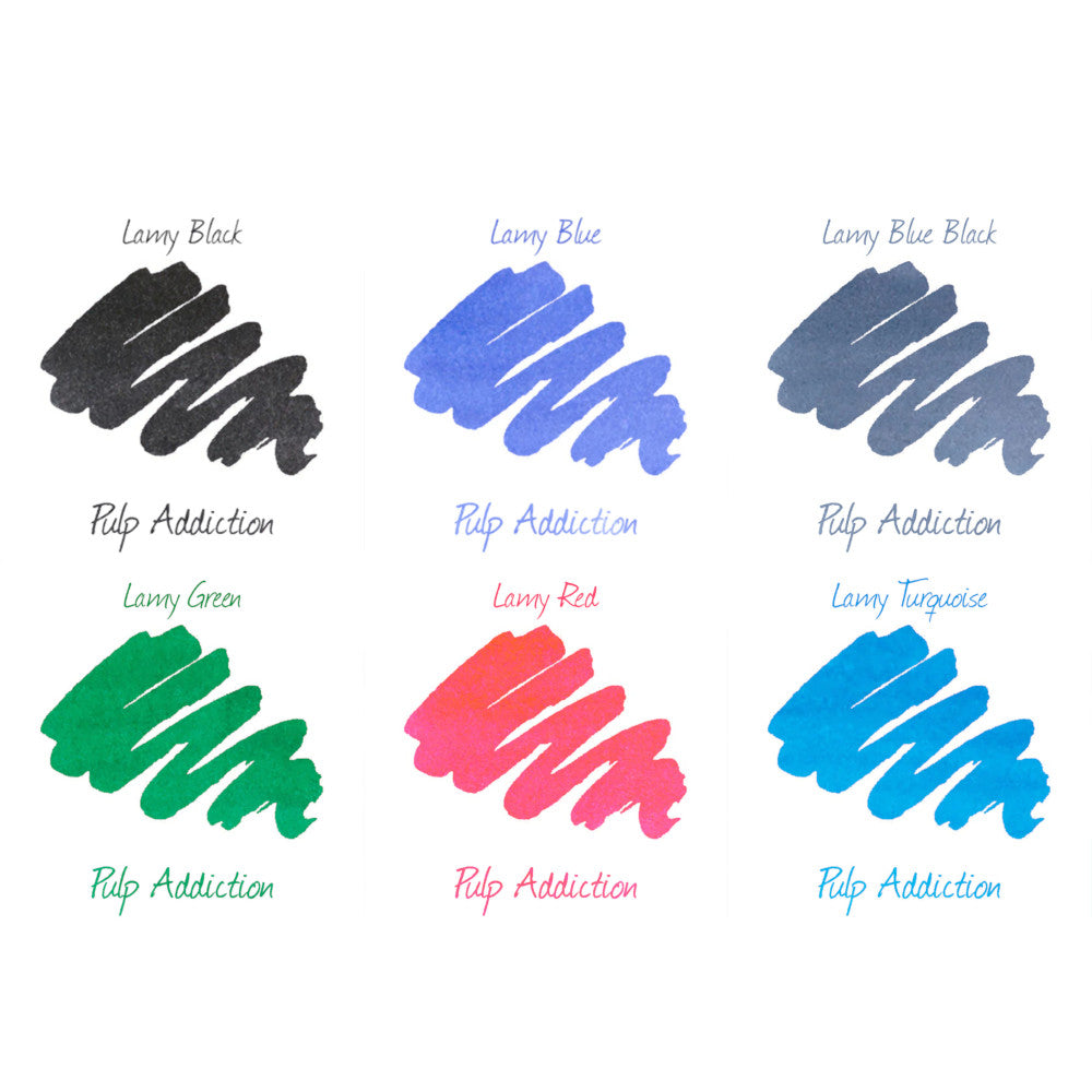 Lamy Standard Ink Sample Package (6) — Pulp Addiction
