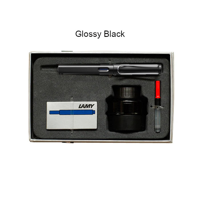Lamy Safari Fountain Pen Gift Set - Various Colours