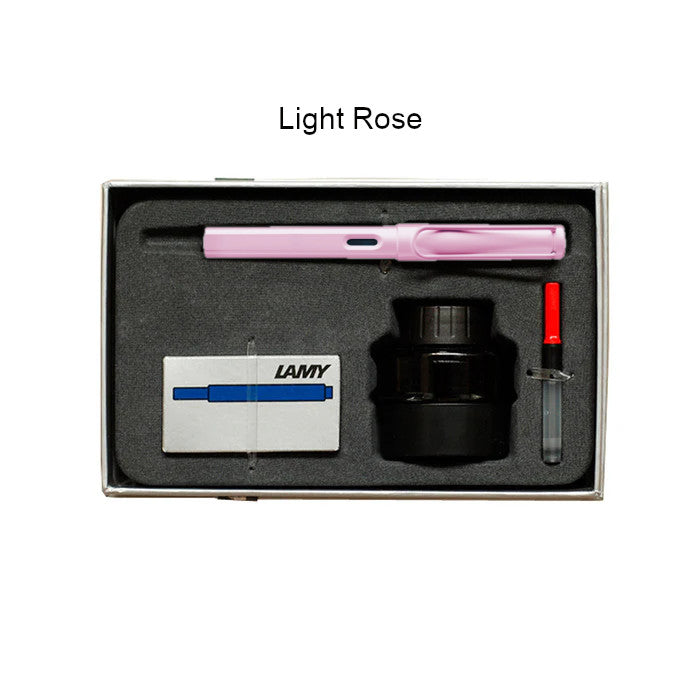 Lamy Safari Fountain Pen Gift Set - Various Colours