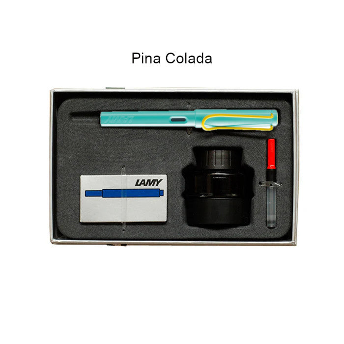 Lamy Safari Fountain Pen Gift Set - Various Colours