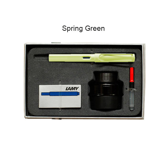 Lamy Safari Fountain Pen Gift Set - Various Colours