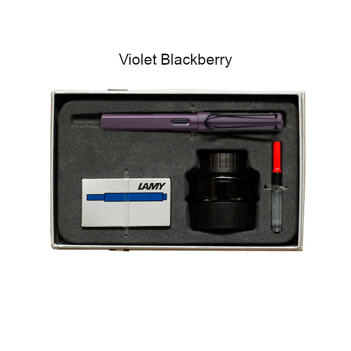 Lamy Safari Fountain Pen Gift Set - Various Colours