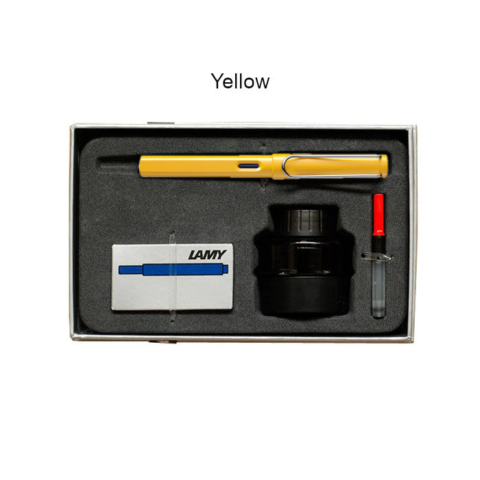 Lamy Safari Fountain Pen Gift Set - Various Colours