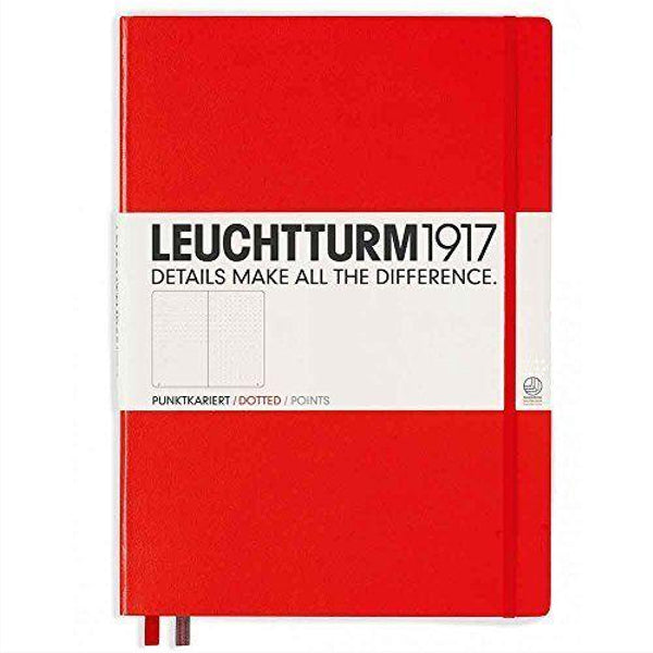 Leuchtturm1917 Master (A4+)  Notebook - Red Dotted