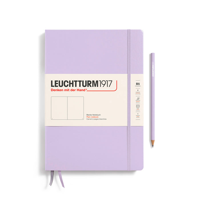 Leuchtturm1917 Softcover (B5) Notebook - Lilac Plain