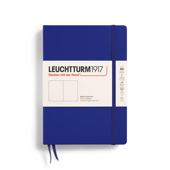 Leuchtturm1917 Notebook Hardcover Medium (A5), 251 Pages, Ink