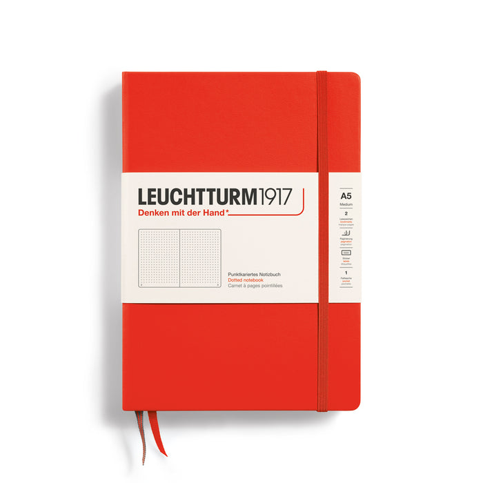 Leuchtturm1917 Notebook Hardcover Medium (A5), 251 Pages, Lobster