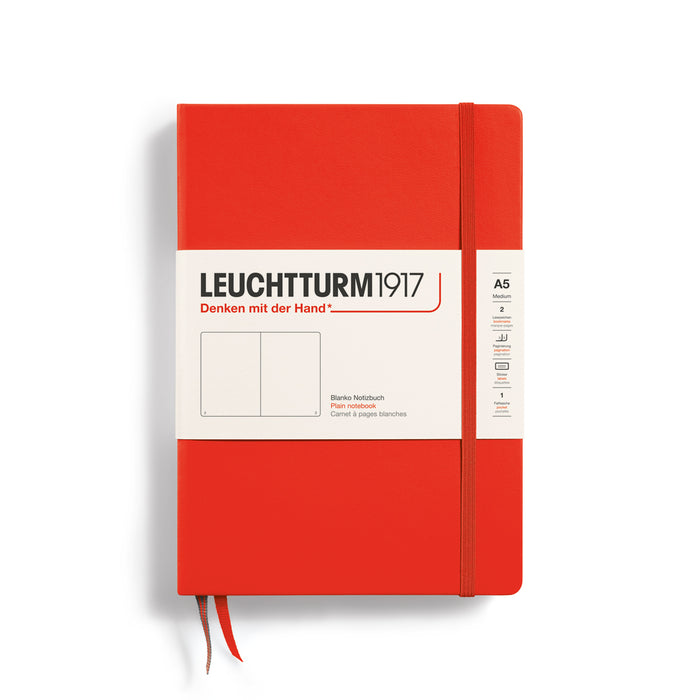 Leuchtturm1917 Notebook Hardcover Medium (A5), 251 Pages, Lobster
