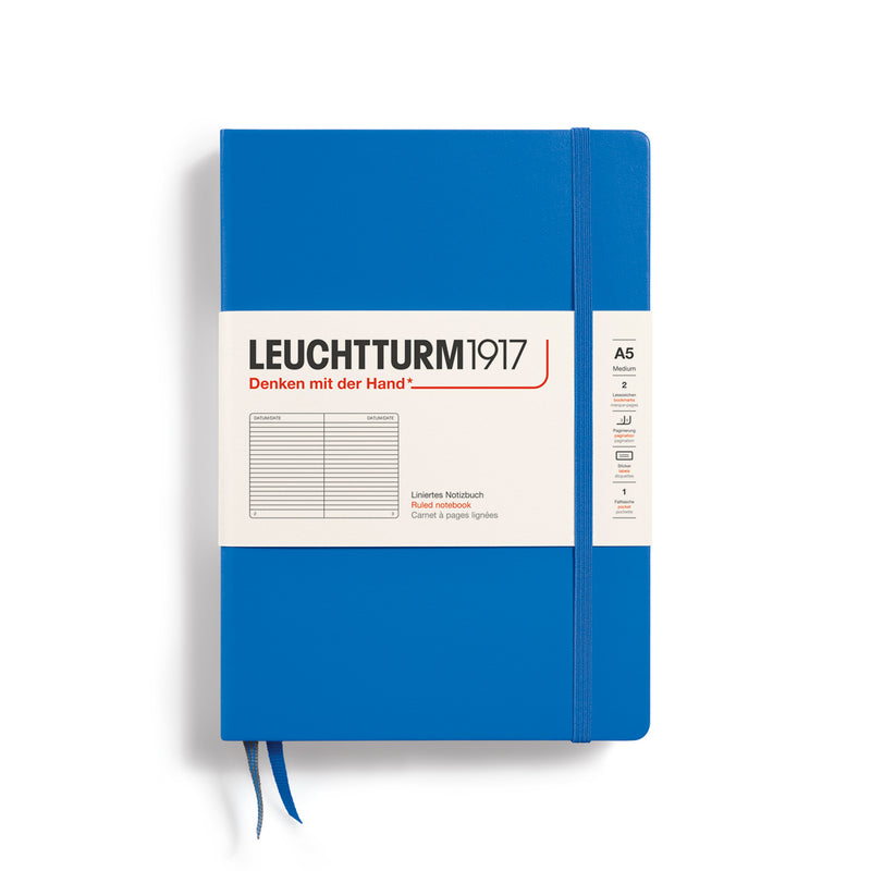 Leuchtturm1917 Notebook Hardcover Medium (A5), 251 Pages - Sky