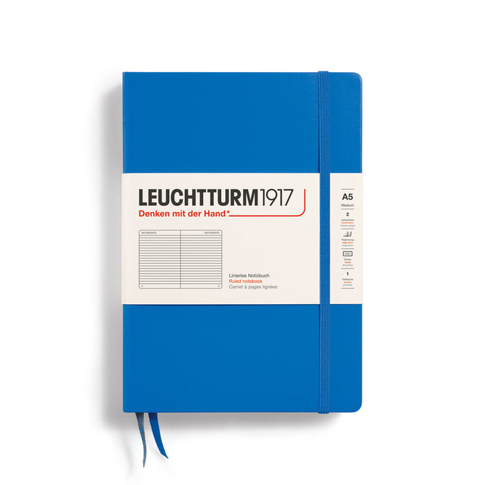 Leuchtturm1917 Notebook Hardcover Medium (A5), 251 Pages, Sky