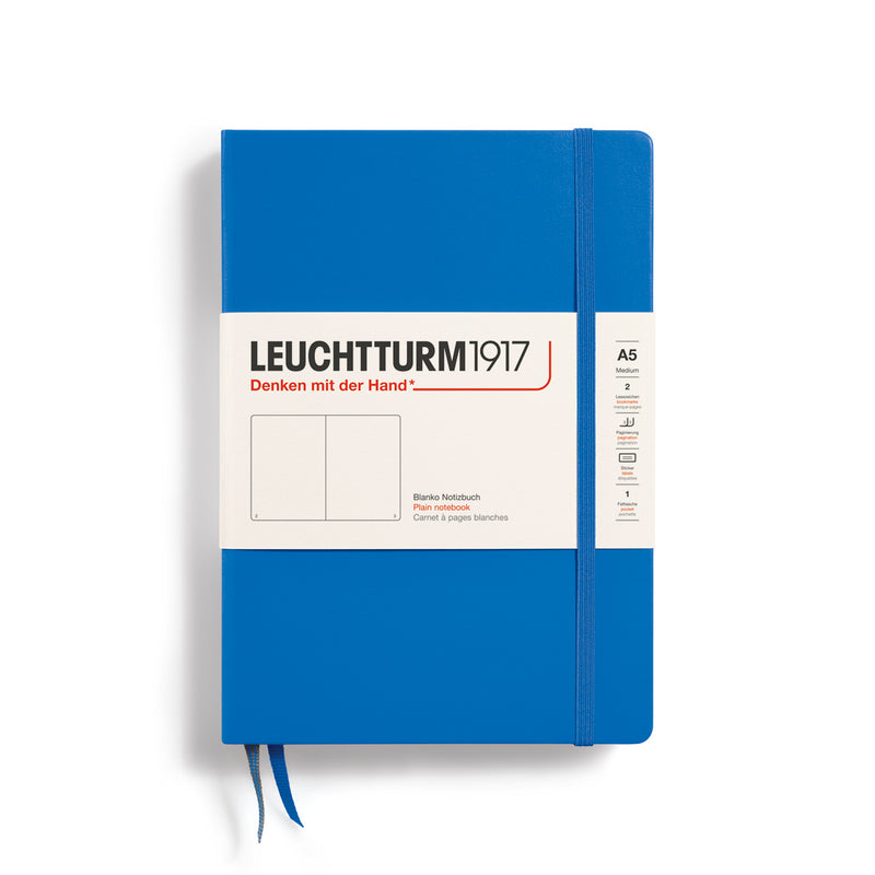 Leuchtturm1917 Notebook Hardcover Medium (A5), 251 Pages - Sky