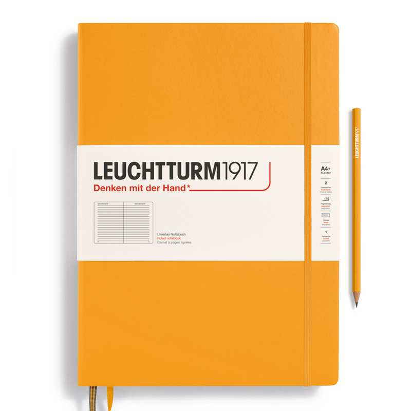 Leuchtturm1917 Notebook Master (A4+), Ruled - Rising Sun