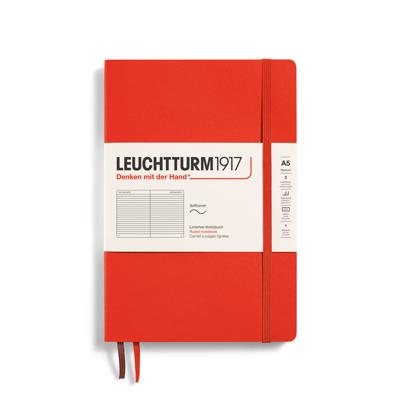 Leuchtturm1917 Notebook Softcover (A5) - Lobster