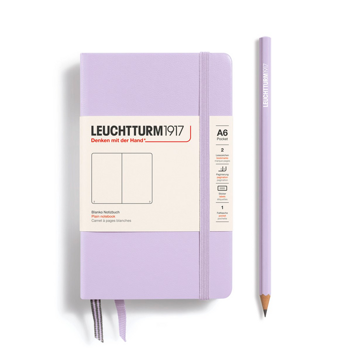 Leuchtturm1917 Pocket (A6) Notebook - Lilac Blank