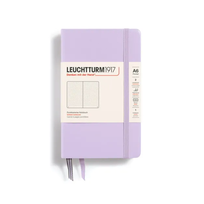 Leuchtturm1917 Pocket (A6) Notebook - Lilac Dotted
