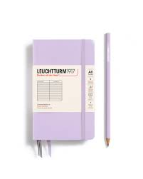 Leuchtturm1917 Pocket (A6) Notebook - Lilac Ruled