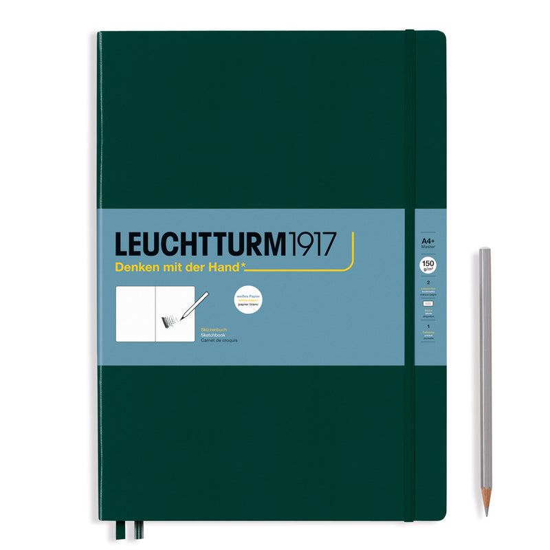 Leuchtturm1917 Sketchbook Master (A4+) - Forest Green