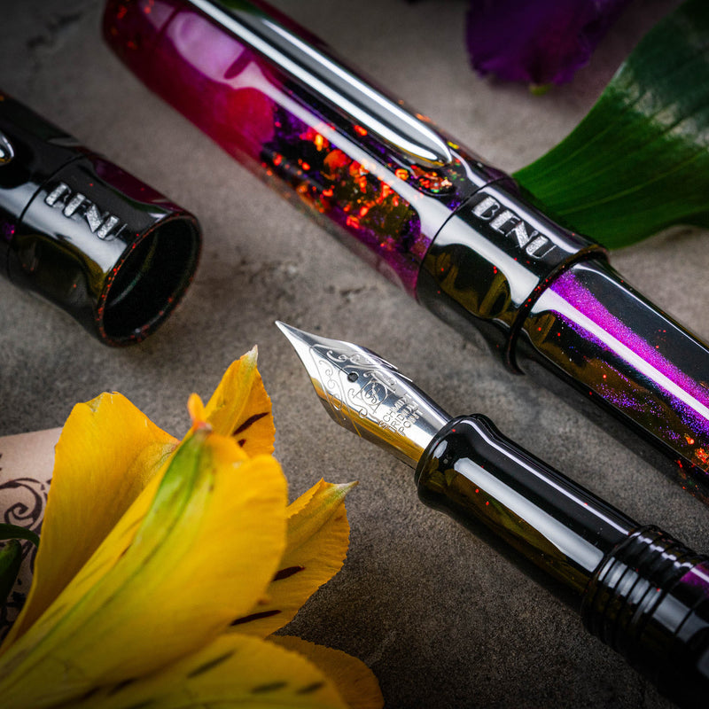 BENU Talisman Fountain Pen - Lily of the Incas