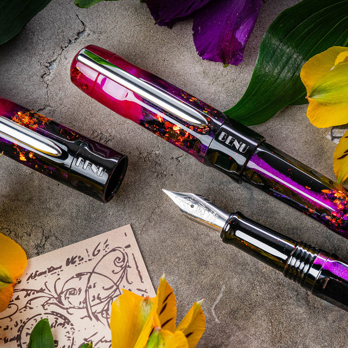 BENU Talisman Fountain Pen - Lily of the Incas