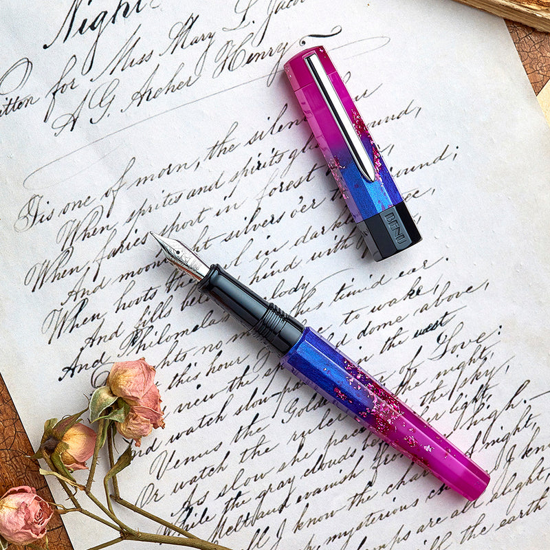 BENU Euphoria Fountain Pen - Love Story (Glow-In-The-Dark)