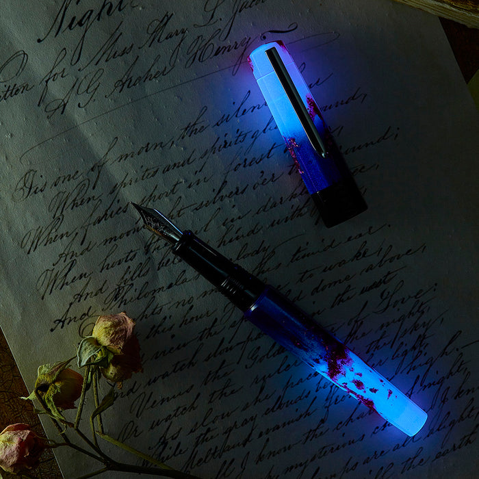 BENU Euphoria Fountain Pen - Love Story (Glow-In-The-Dark)