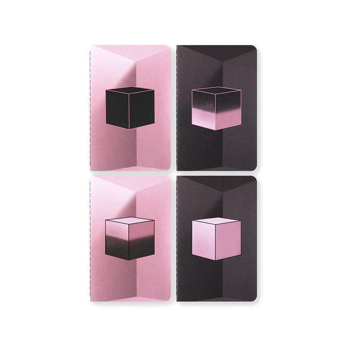 Moleskine x BLACKPINK Limited Edition Cahier Notebook Pocket - Plain (Set of 4)