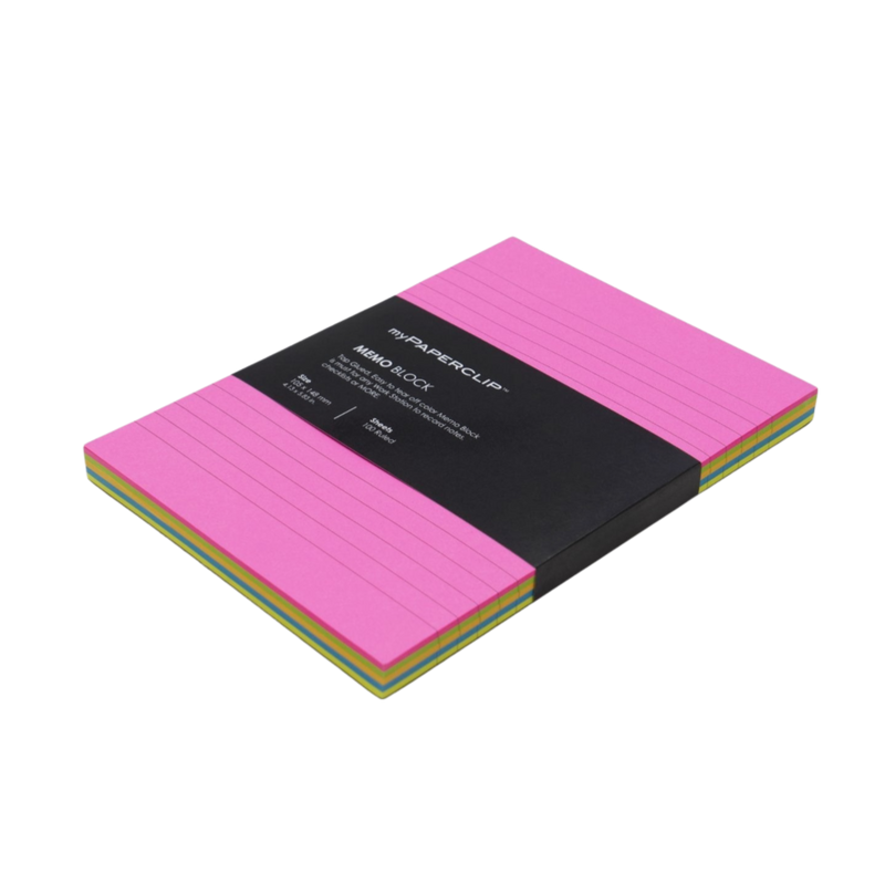 myPAPERCLIP Memo Block A6