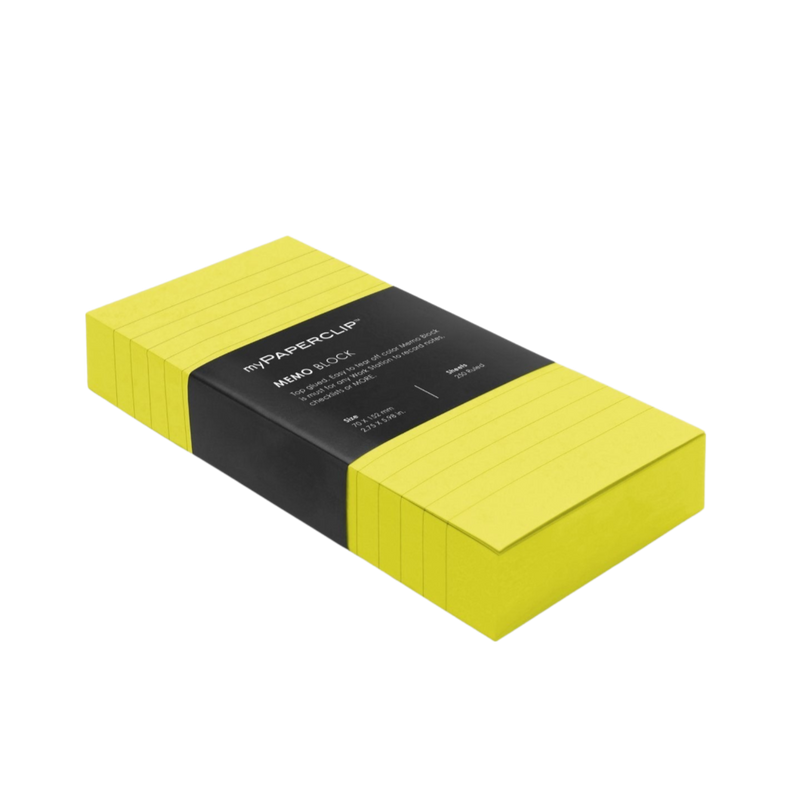 myPAPERCLIP Memo Block Small