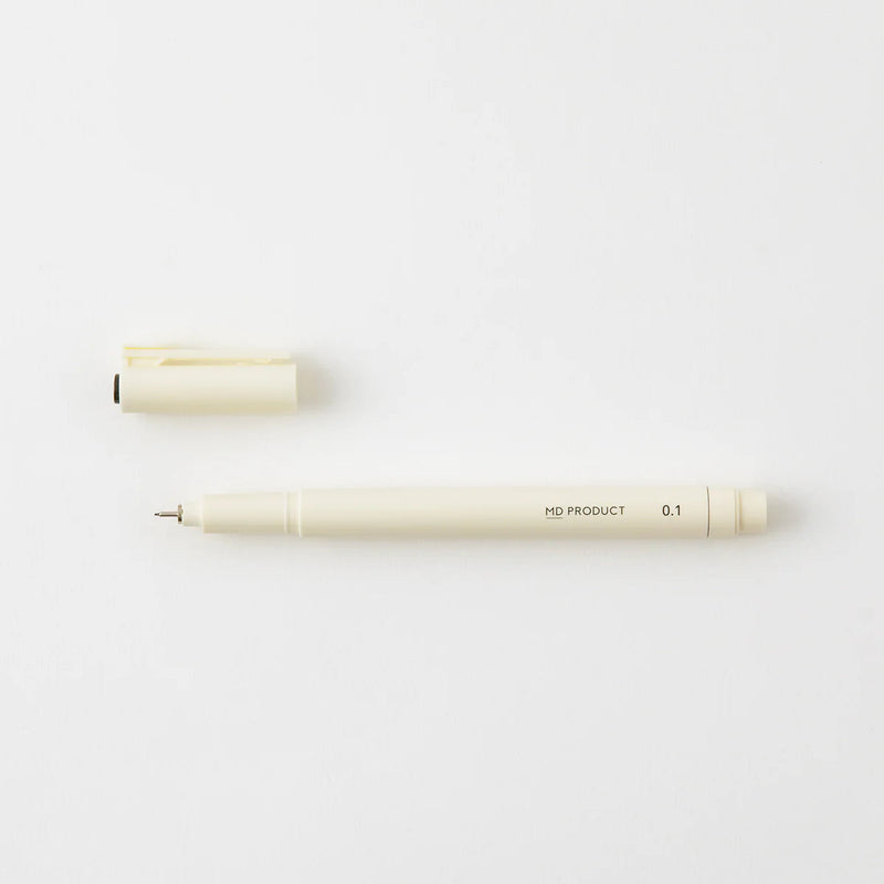 Midori MD Drawing Pen - Black 0.1mm