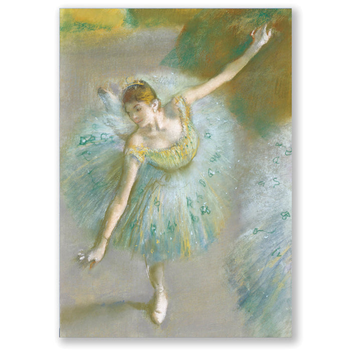 Alibabette Editions B6 Pocket Sketchbook - Degas – Tutu vert