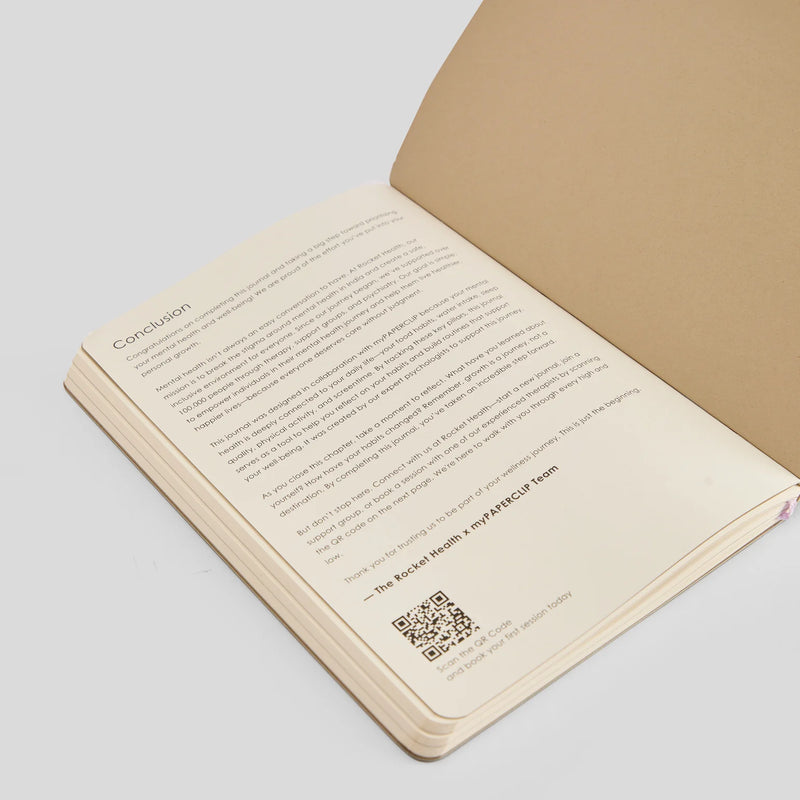 myPAPERCLIP 12-Week Wellness Journal A5 Notebook