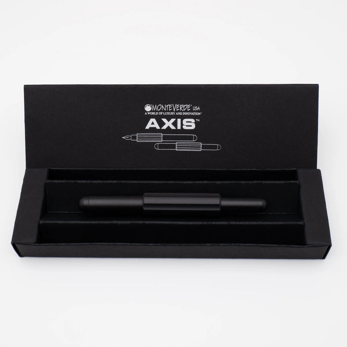 Monteverde Axis Fountain Pen - Matte Black