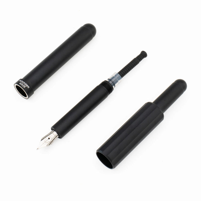 Monteverde Axis Fountain Pen - Matte Black