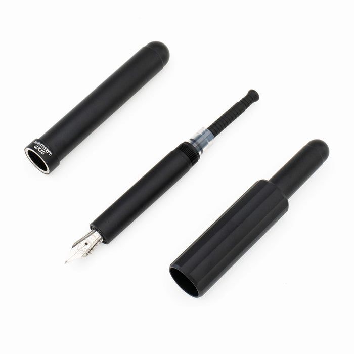 Monteverde Axis Fountain Pen - Matte Black