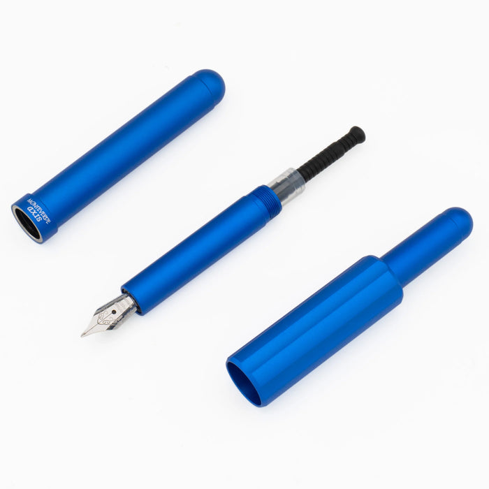 Monteverde Axis Fountain Pen - Matte Blue