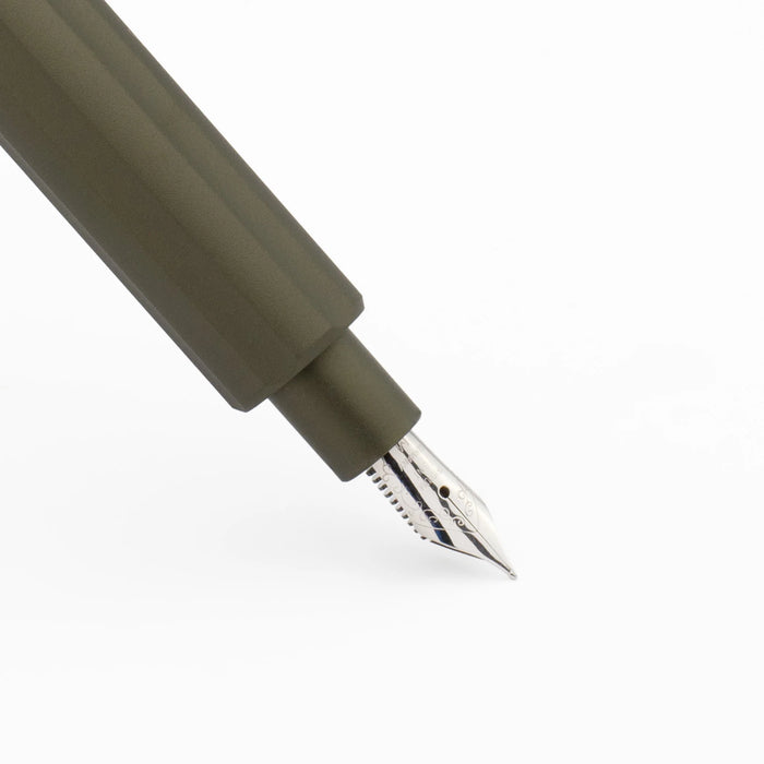 Monteverde Axis Fountain Pen - Matte Olive