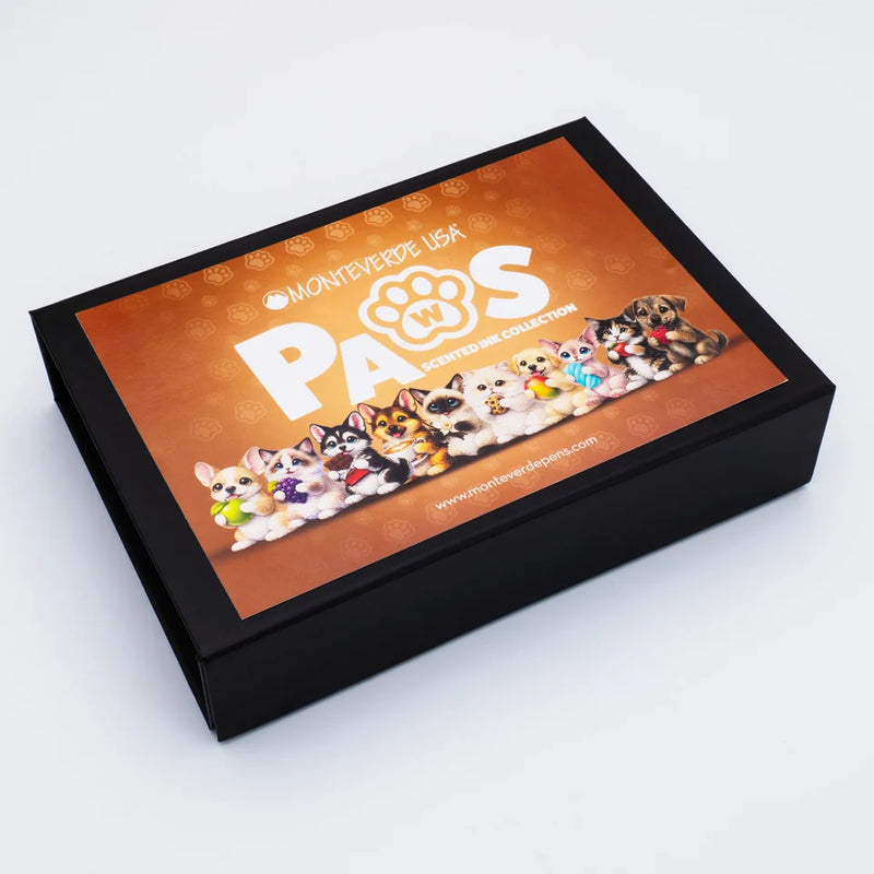 Monteverde Paws Scented Ink Gift Set – 10 Pc (30ml)