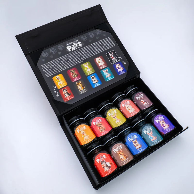 Monteverde Paws Scented Ink Gift Set – 10 Pc (30ml)