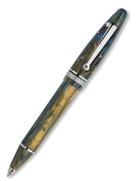 Maiora Ogiva Golden Age Ballpoint Pen - Wind - Palladium Trim