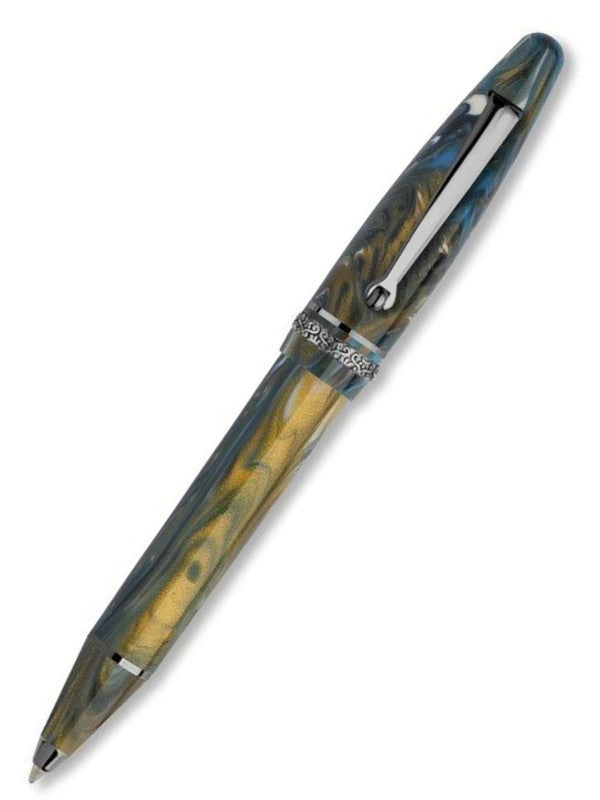 Maiora Ogiva Golden Age Ballpoint Pen - Wind - Ruthenium Trim