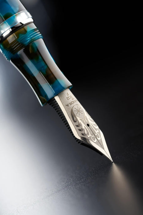 Maiora Ultra Ogiva Ti22 Limited Edition Fountain Pen - Teti (Blue) [HURRY, LAST ONE]