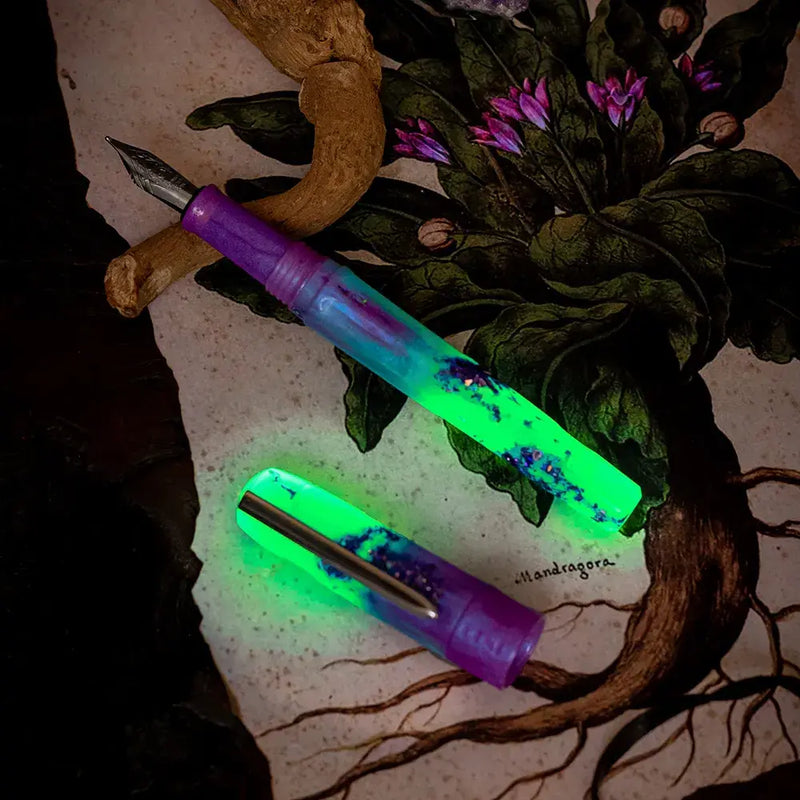 BENU Talisman Fountain Pen - Mandrake (Glow-In-The-Dark)