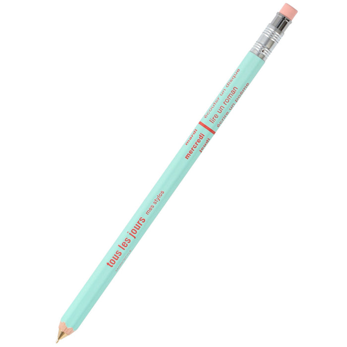 Mark's Tokyo Edge Mechanical Pencil - tous les jours - Light Mint