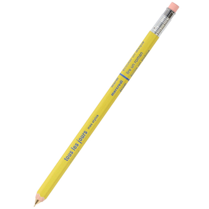 Mark's Tokyo Edge Mechanical Pencil - tous les jours - Mustard