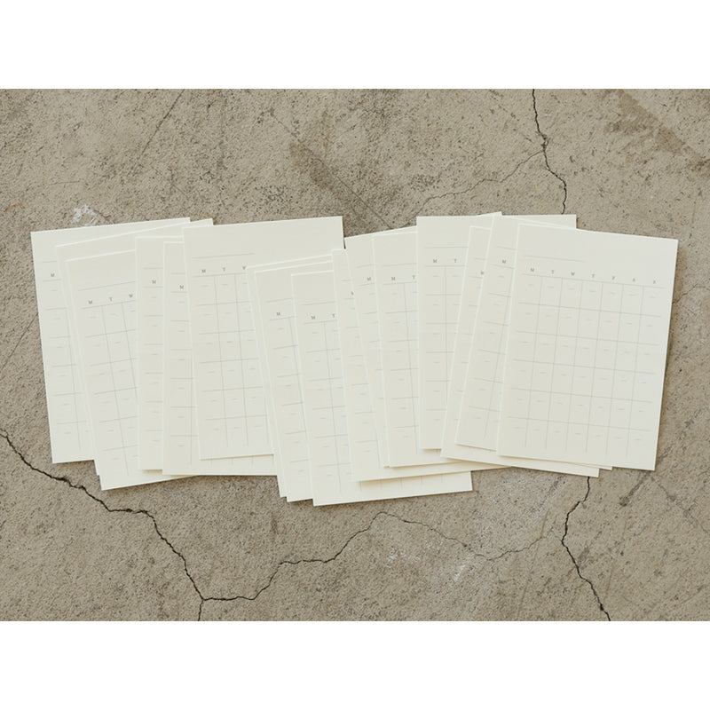 Midori MD Diary Sticker - Undated