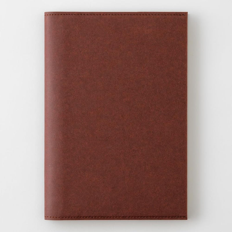 Midori MD Notebook A5 Paper Hard Cover - Brown