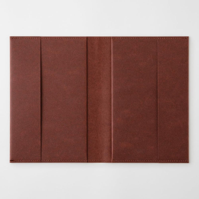 Midori MD Notebook A5 Paper Hard Cover - Brown