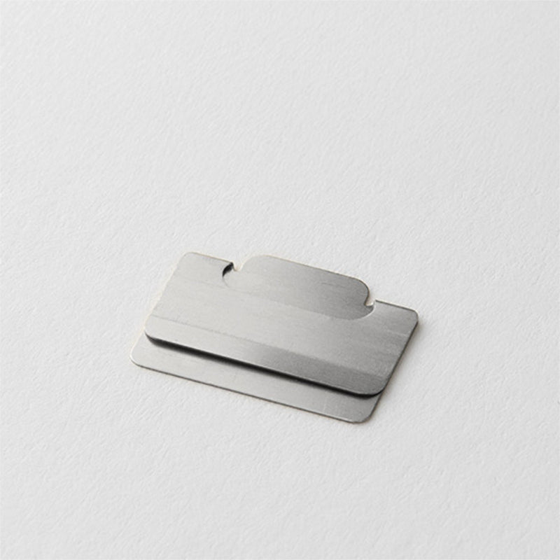 Midori Notebook Index Clips - Silver, Small (Pack of 8)