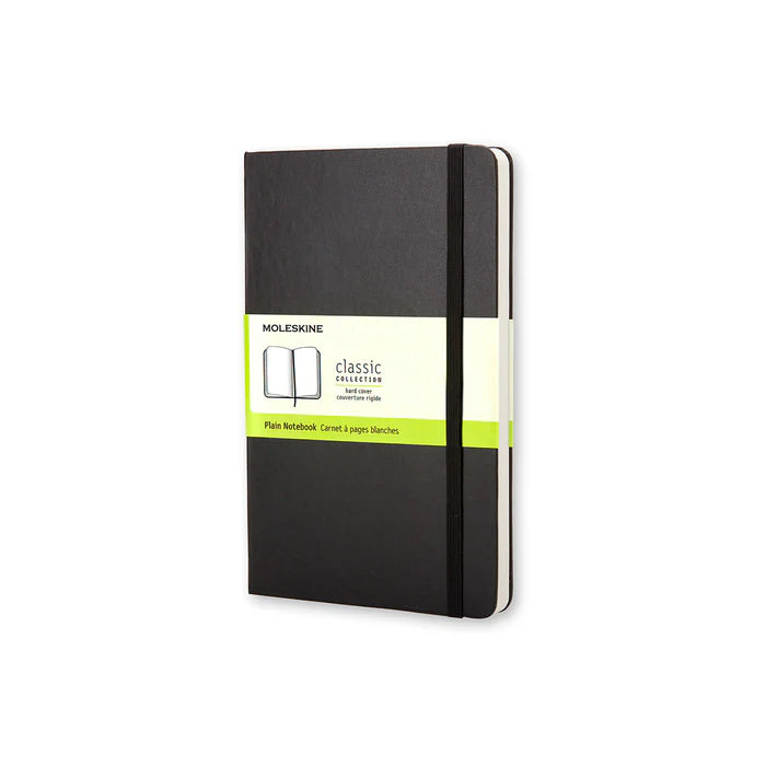 Moleskine Classic Large (A5) Hardcover Notebook - Black